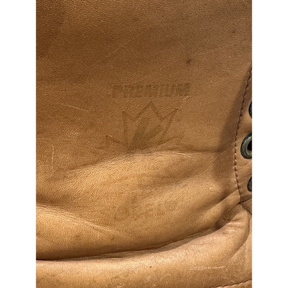 Sorel VTG Cheyenne Rawhide Leather Insulated Rubber Duck Boots Sz 6 / 7 Or 5 M - Picture 12 of 14